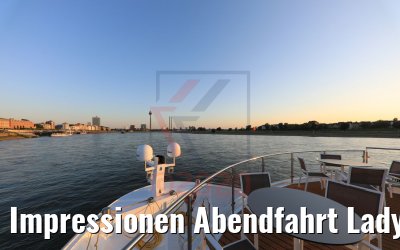 Impressionen Abendfahrt Lady Diletta Düsseldorf 23.06.2020