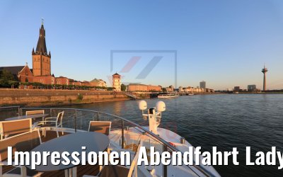 Impressionen Abendfahrt Lady Diletta Düsseldorf 23.06.2020