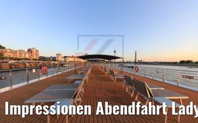 Impressionen Abendfahrt Lady Diletta Düsseldorf 23.06.2020