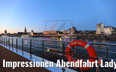 Impressionen Abendfahrt Lady Diletta Düsseldorf 23.06.2020