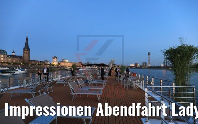 Impressionen Abendfahrt Lady Diletta Düsseldorf 23.06.2020