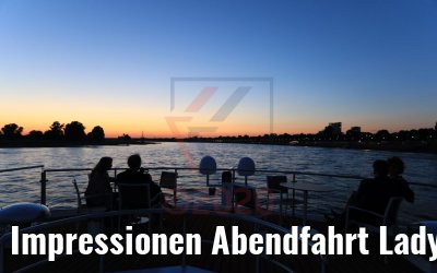 Impressionen Abendfahrt Lady Diletta Düsseldorf 23.06.2020