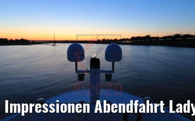 Impressionen Abendfahrt Lady Diletta Düsseldorf 23.06.2020