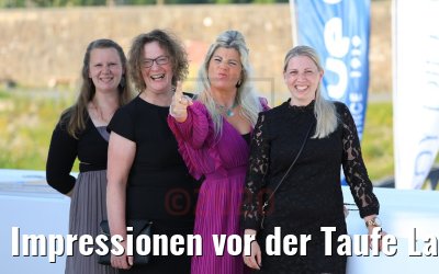 Impressionen vor der Taufe Lady Diletta 23.06.2020