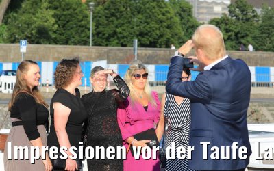Impressionen vor der Taufe Lady Diletta 23.06.2020