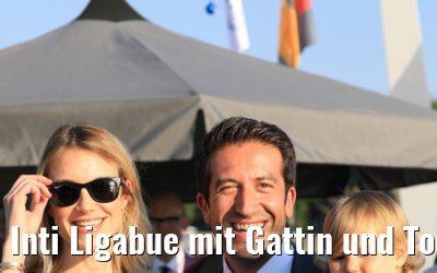 Inti Ligabue mit Gattin und Tochter Diletta 23.06.2020