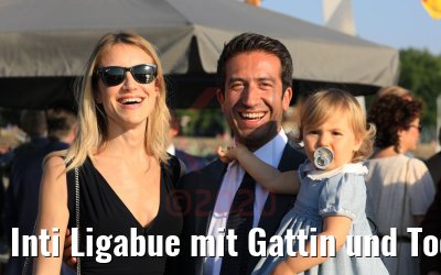 Inti Ligabue mit Gattin und Tochter Diletta 23.06.2020