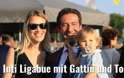 Inti Ligabue mit Gattin und Tochter Diletta 23.06.2020