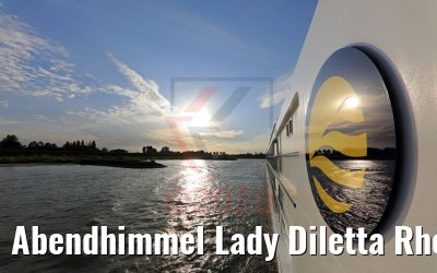 Abendhimmel Lady Diletta Rhein 04.09.2020