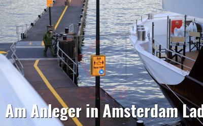 Am Anleger in Amsterdam Lady Diletta 31.08.2020