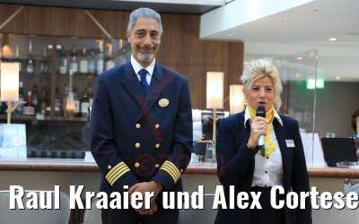 Raul Kraaier und Alex Cortese MS Lady Diletta 30.08.2020