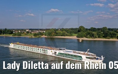 Lady Diletta auf dem Rhein 05.09.2021