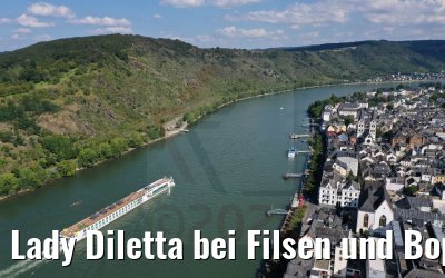 Lady Diletta bei Filsen und Boppard 04.09.2021