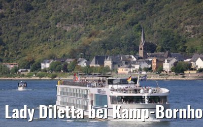 Lady Diletta bei Kamp-Bornhofen 04.09.2021