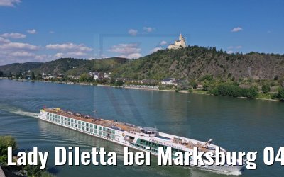 Lady Diletta bei Marksburg 04.09.2021