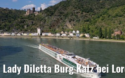 Lady Diletta Burg Katz bei Loreley 04.09.2021