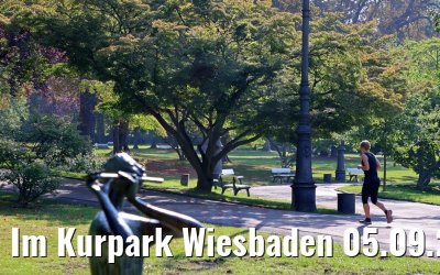 Im Kurpark Wiesbaden 05.09.2021