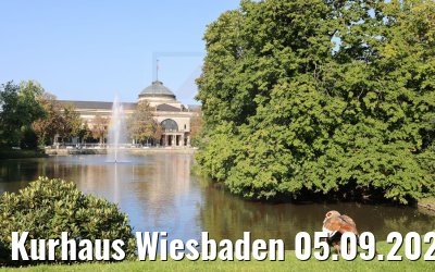 Kurhaus Wiesbaden 05.09.2021