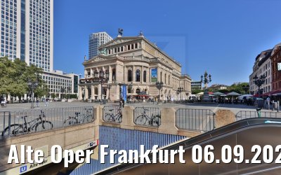 Alte Oper Frankfurt 06.09.2021