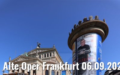 Alte Oper Frankfurt 06.09.2021