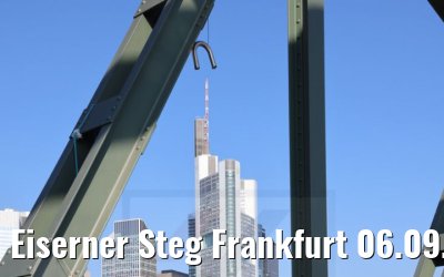 Eiserner Steg Frankfurt 06.09.2021