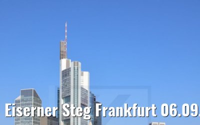 Eiserner Steg Frankfurt 06.09.2021