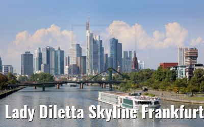 Lady Diletta Skyline Frankfurt 06.09.2021