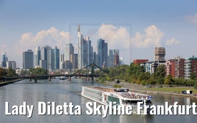 Lady Diletta Skyline Frankfurt 06.09.2021