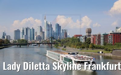 Lady Diletta Skyline Frankfurt 06.09.2021