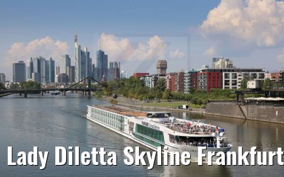 Lady Diletta Skyline Frankfurt 06.09.2021