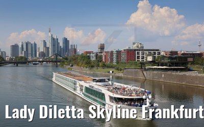 Lady Diletta Skyline Frankfurt 06.09.2021