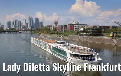 Lady Diletta Skyline Frankfurt 06.09.2021