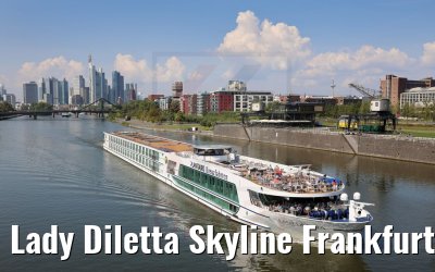 Lady Diletta Skyline Frankfurt 06.09.2021