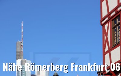 Nähe Römerberg Frankfurt 06.09.2021