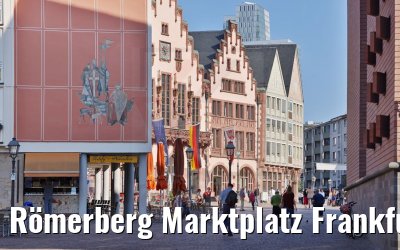 Römerberg Marktplatz Frankfurt 06.09.2021