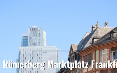Römerberg Marktplatz Frankfurt 06.09.2021