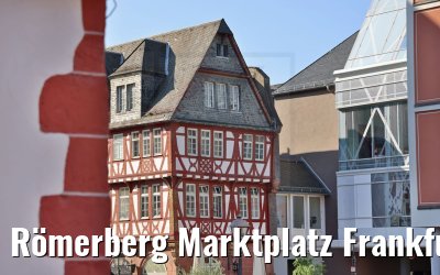 Römerberg Marktplatz Frankfurt 06.09.2021
