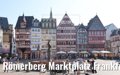 Römerberg Marktplatz Frankfurt 06.09.2021