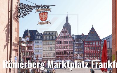Römerberg Marktplatz Frankfurt 06.09.2021