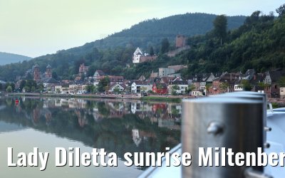 Lady Diletta sunrise Miltenberg 07.09.2021