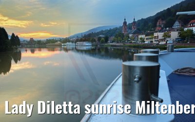 Lady Diletta sunrise Miltenberg 07.09.2021