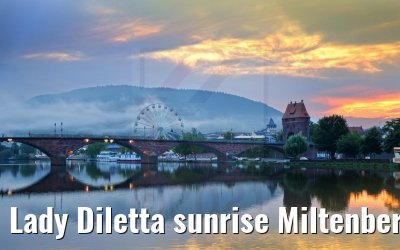 Lady Diletta sunrise Miltenberg 07.09.2021