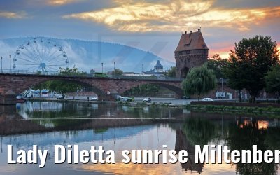 Lady Diletta sunrise Miltenberg 07.09.2021