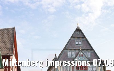 Miltenberg impressions 07.09.2021