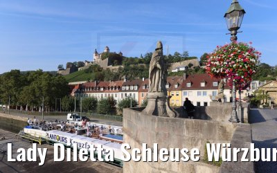 Lady Diletta Schleuse Würzburg 08.09.2021
