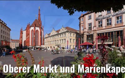 Oberer Markt und Marienkapelle Würzburg 08.09.2021