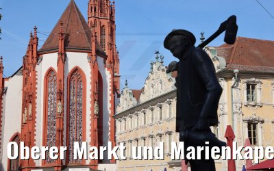 Oberer Markt und Marienkapelle Würzburg 08.09.2021