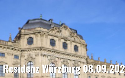 Residenz Würzburg 08.09.2021
