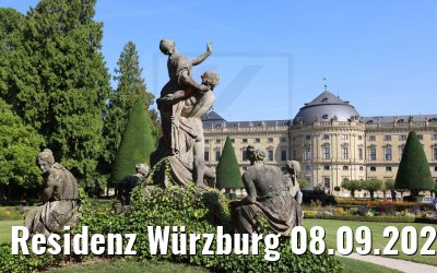 Residenz Würzburg 08.09.2021