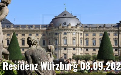Residenz Würzburg 08.09.2021